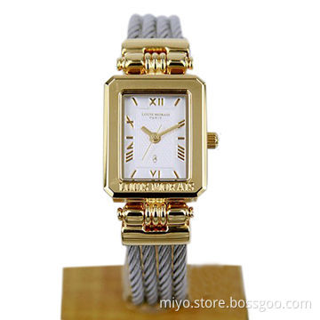 Lady's Fashion Bangle Watch, 3ATM Water-resistant, Japan Quartz Movement/OEM Orders are Accepted
